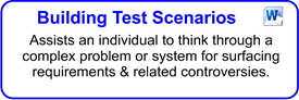 IT Building Test Scenarios