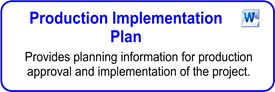 IT Production Implementation Plan