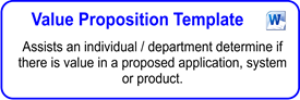 IT Value Proposition Template