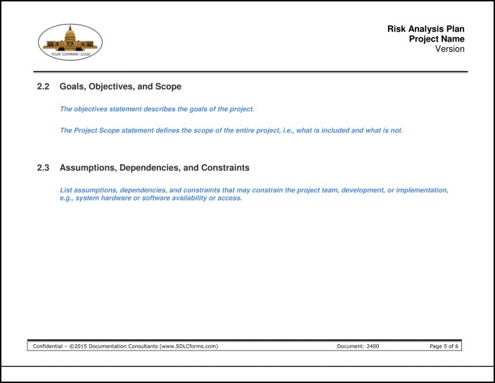 Risk_Analysis Plan-P05-700